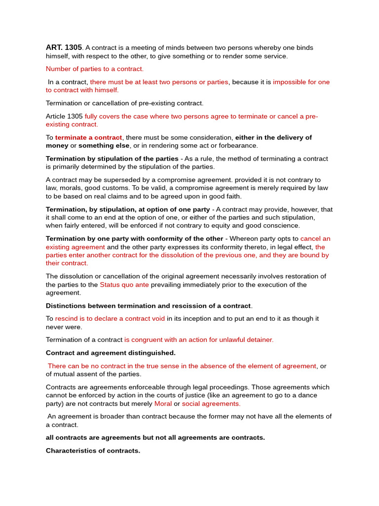 Understanding Contract Law Essentials | PDF | Legal Ethics | Justice