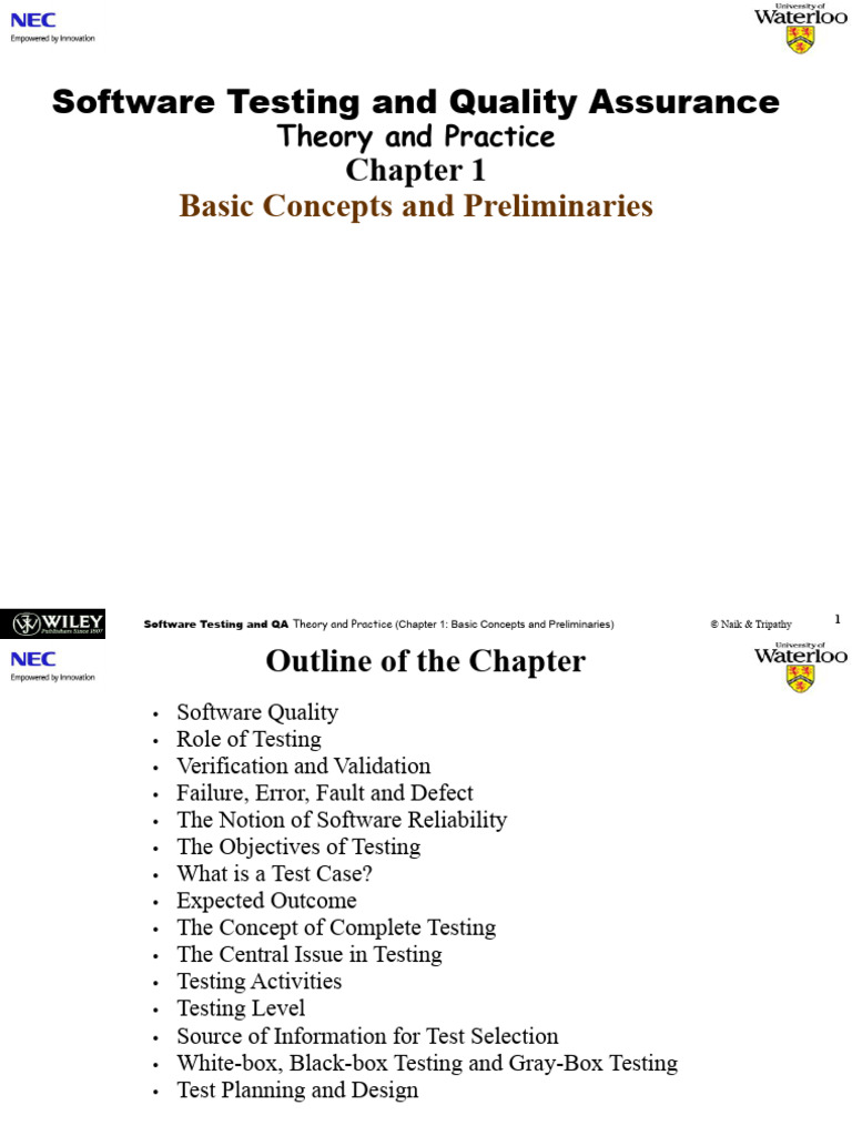 Unit1 CT 1 CT2 | PDF | Software Testing | Software Development Process