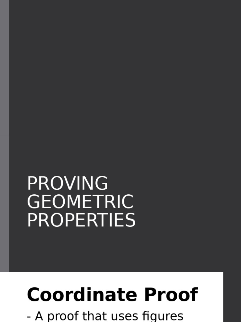 Geometric Proof - Bihirang Ituro Po Ito | PDF | Teaching Methods ...