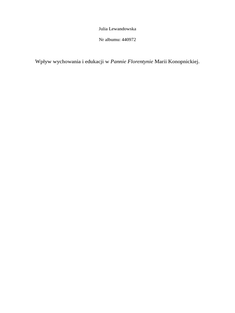Notatka | PDF