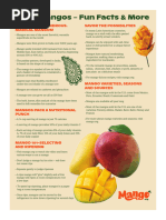 Mango PLU Codes and Varieties List | PDF