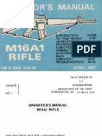 Army M16A1 Manual