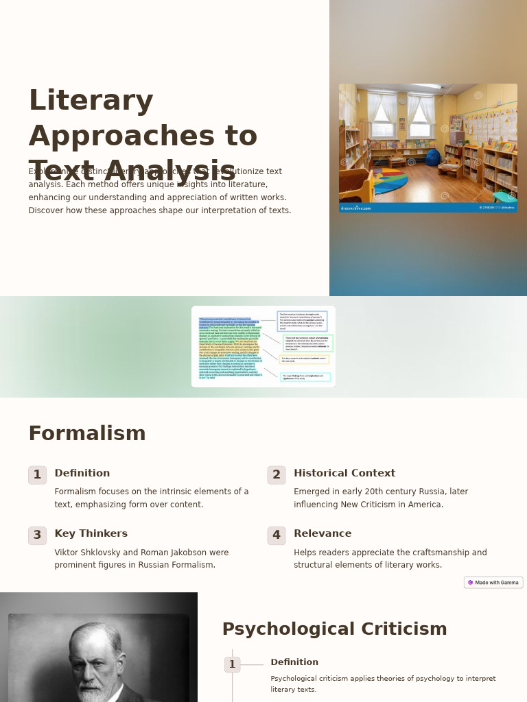 Literary Approaches to Text Analysis | PDF | Feminism | Gender Studies