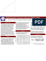 2005 SNM Poster - Optimization of the Transient Ischemic Dilation Ratio