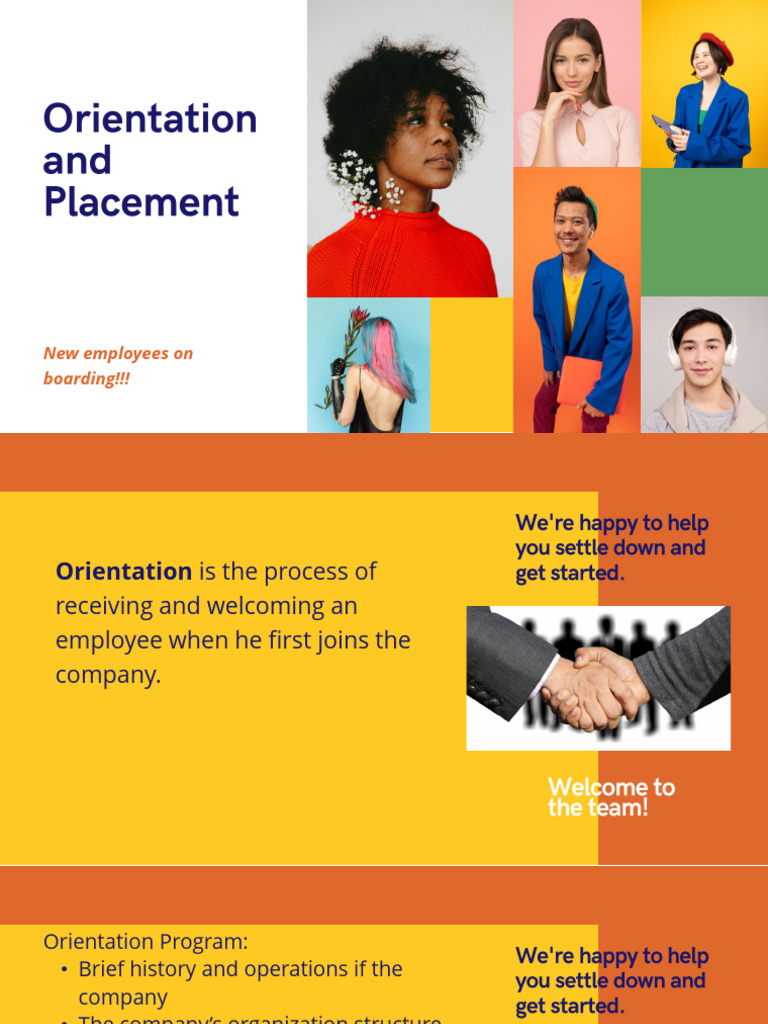 Employee Orientation and Placement Guide | PDF | Employment | Salary
