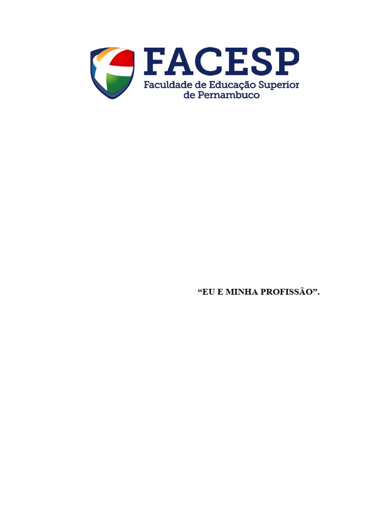 REDAÇÃO FACESP | PDF | Psicologia | Ciências comportamentais