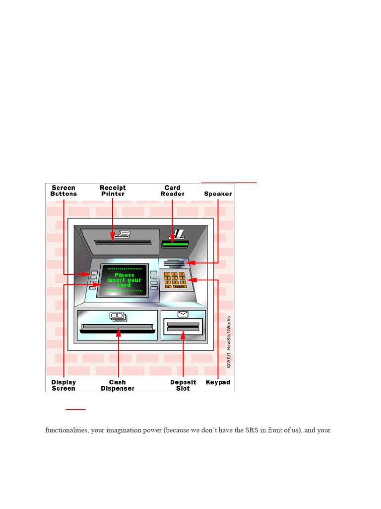 How To Write Test Cases For ATM Machine | PDF | Personal Identification ...