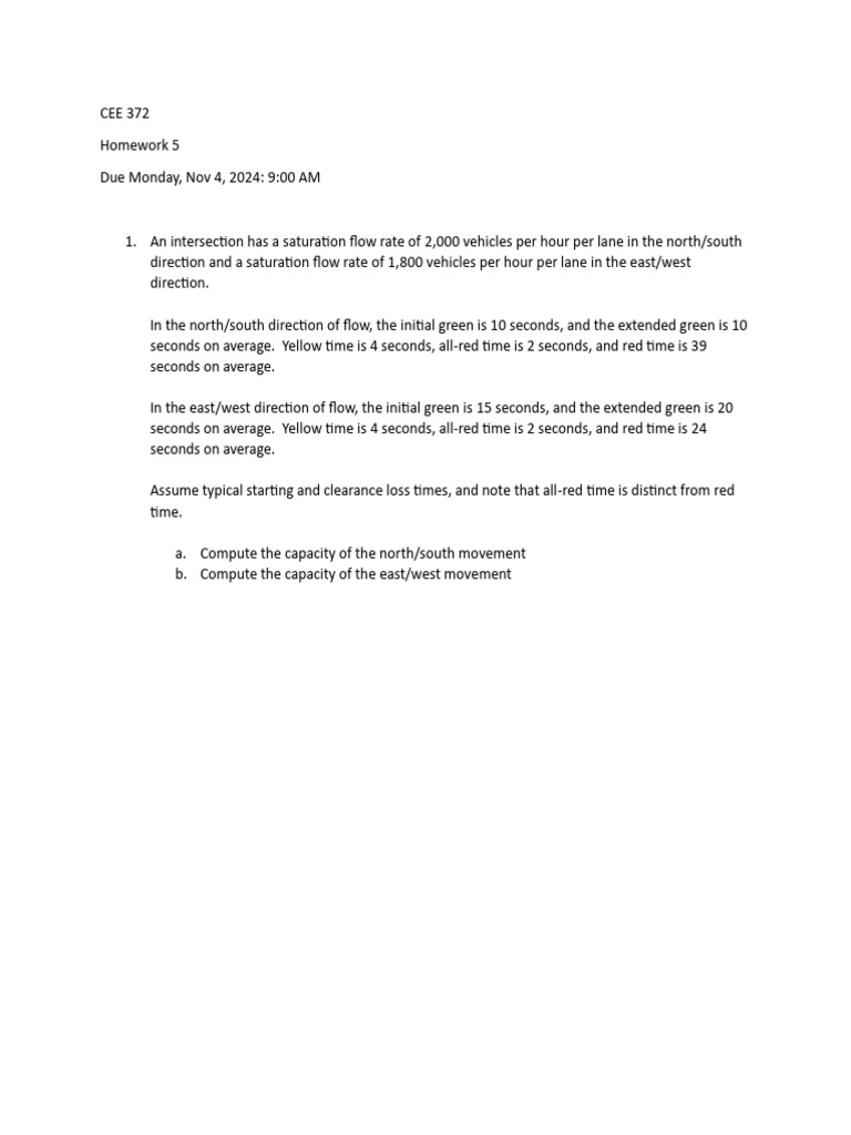 Work 24 | PDF | Speed Limit | Intersection (Road)