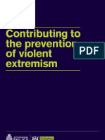 Contributing To The Prevention of Violent Extremism - A One Day Conference Organised by Nottinghamshire Police & Nottingham City Council