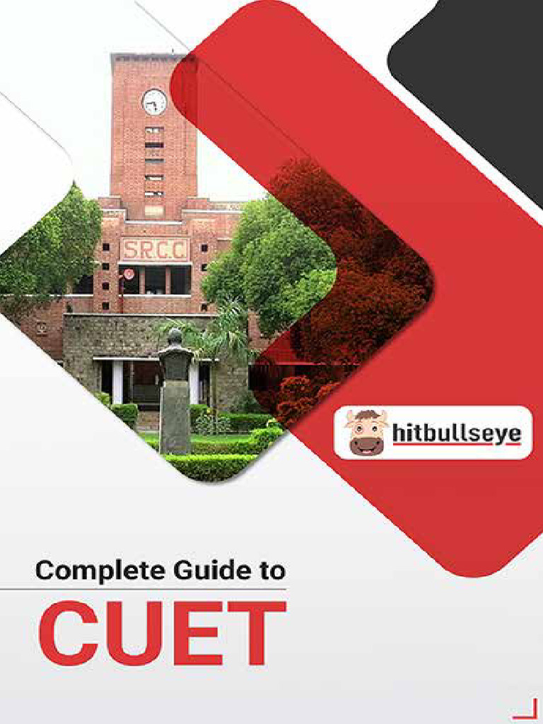 Complete Guide Cuet Ebook | PDF | Bachelor Of Science