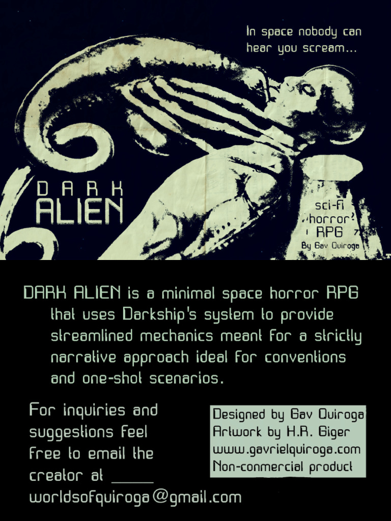 Dark Alien | PDF