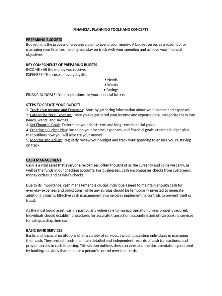 financial-planning-tools-and-concepts-pdf-inventory-expense
