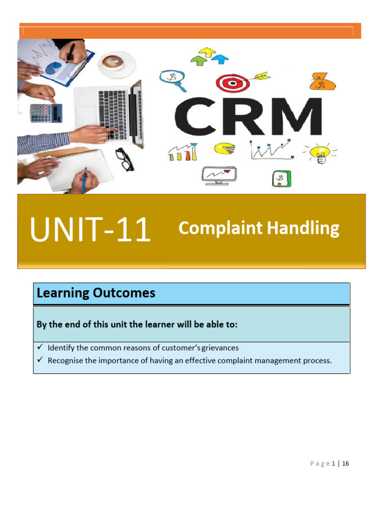 Effective Complaint Handling Strategies | PDF | Risk | Customer ...