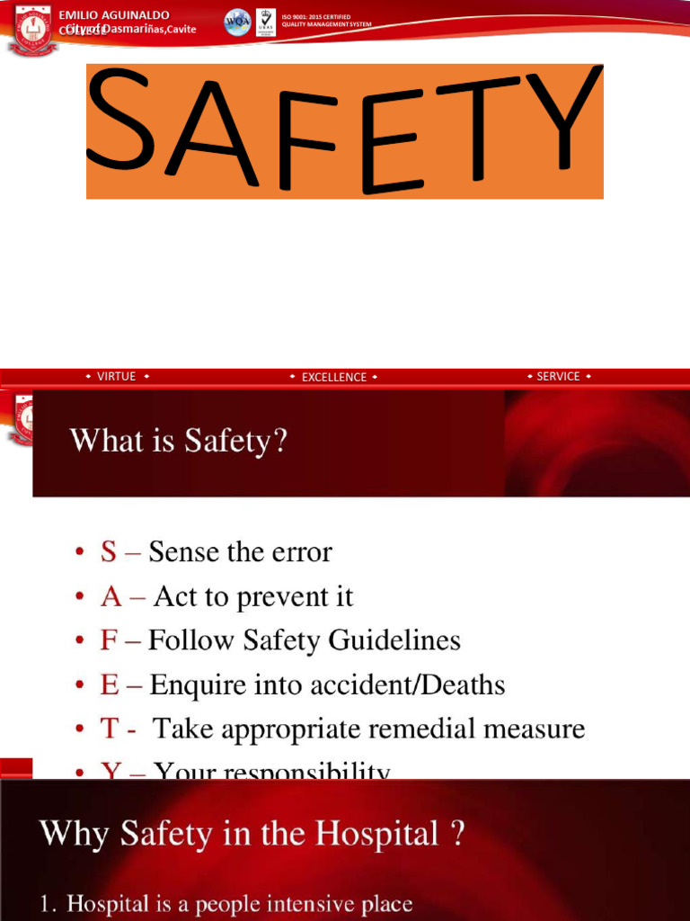 Safety Powerpoint Pdf Patient Safety Quality Management