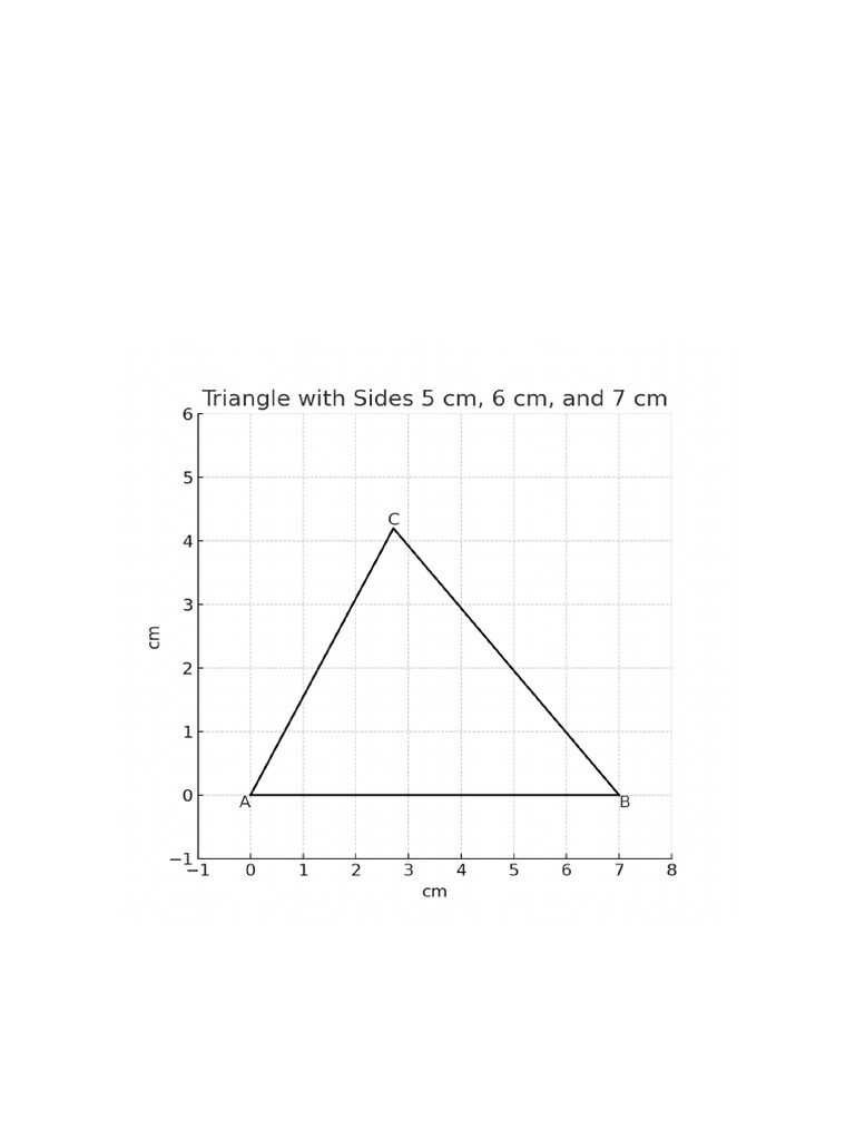 Triangle Construction With Diagram | PDF