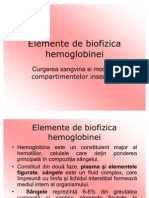 C3 Elemente de Biofizica Hemoglobinei