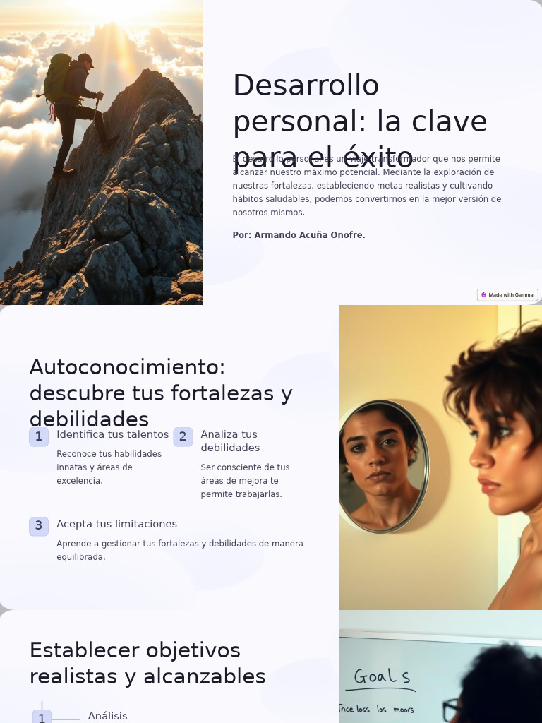 Desarrollo Personal La Clave para El Exito | PDF | Las emociones ...