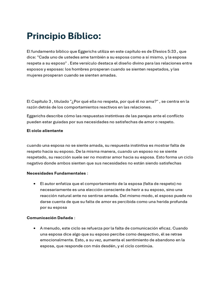 Amor y Respeto en el Matrimonio | PDF | Amor | Oración