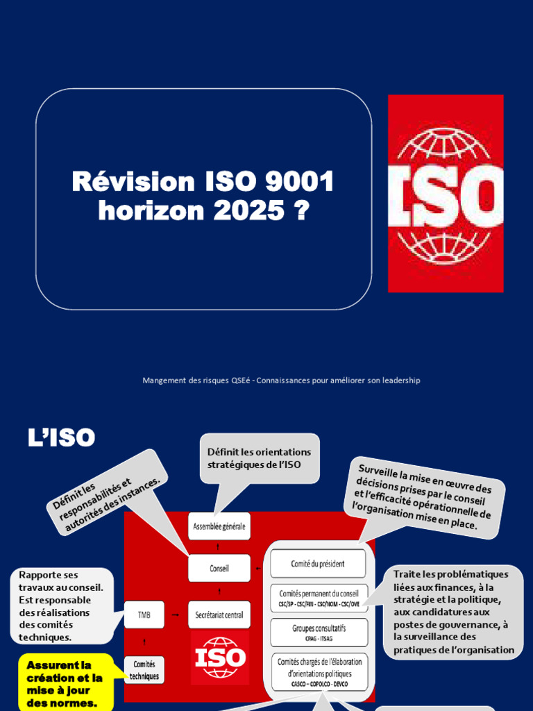 Management des Risques QSE et ISO 9001 | PDF