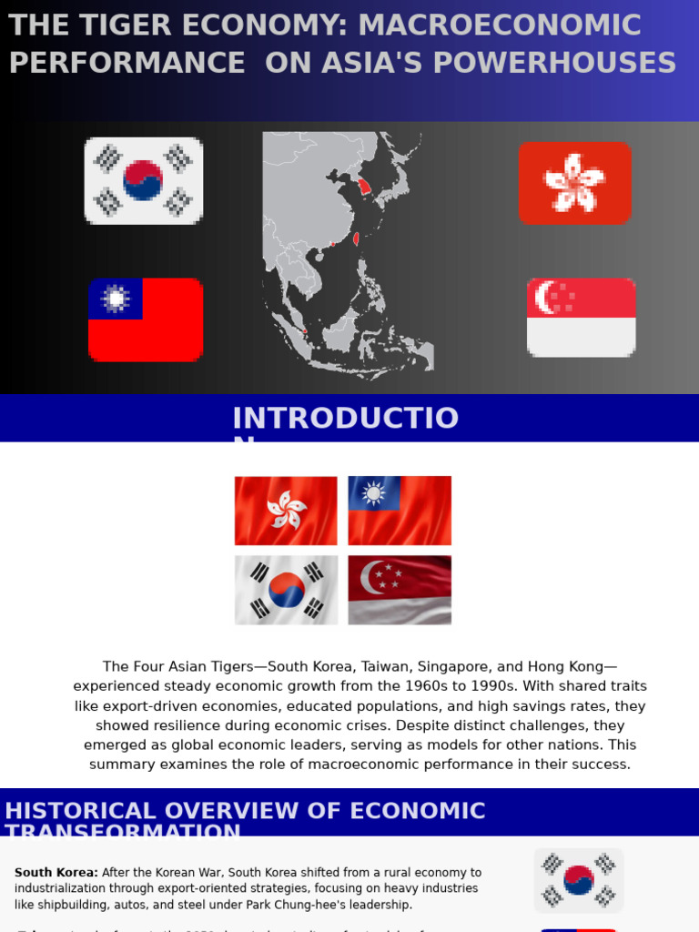 The Four Asian Tigers' Economic Growth | PDF | Four Asian Tigers ...