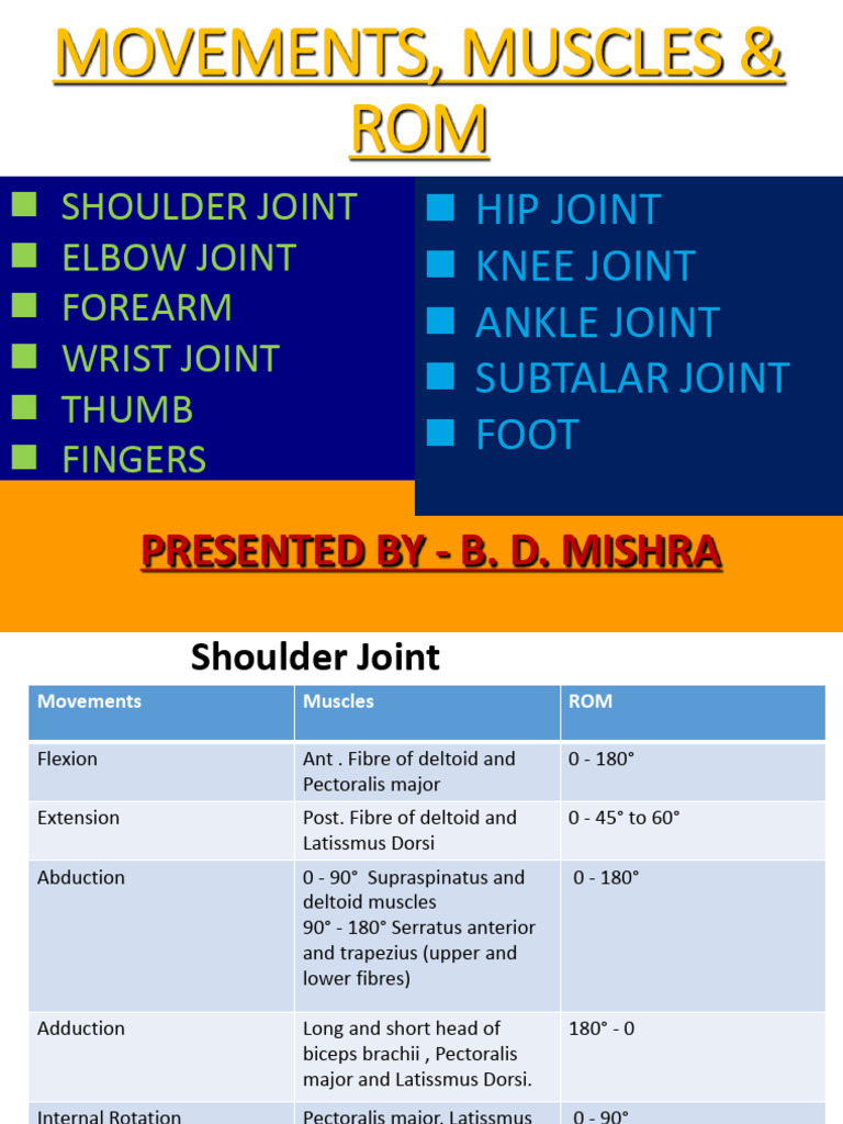Movementsmusclesrom 220718080928 4feeded7 | PDF | Anatomical Terms Of ...