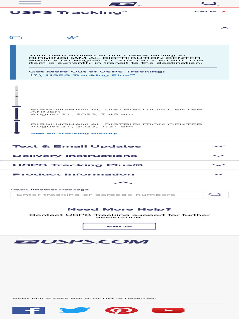 Usps tracking results pdf united states postal service service