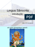 Lingua Sanscrita Introducao Joao Goncalves