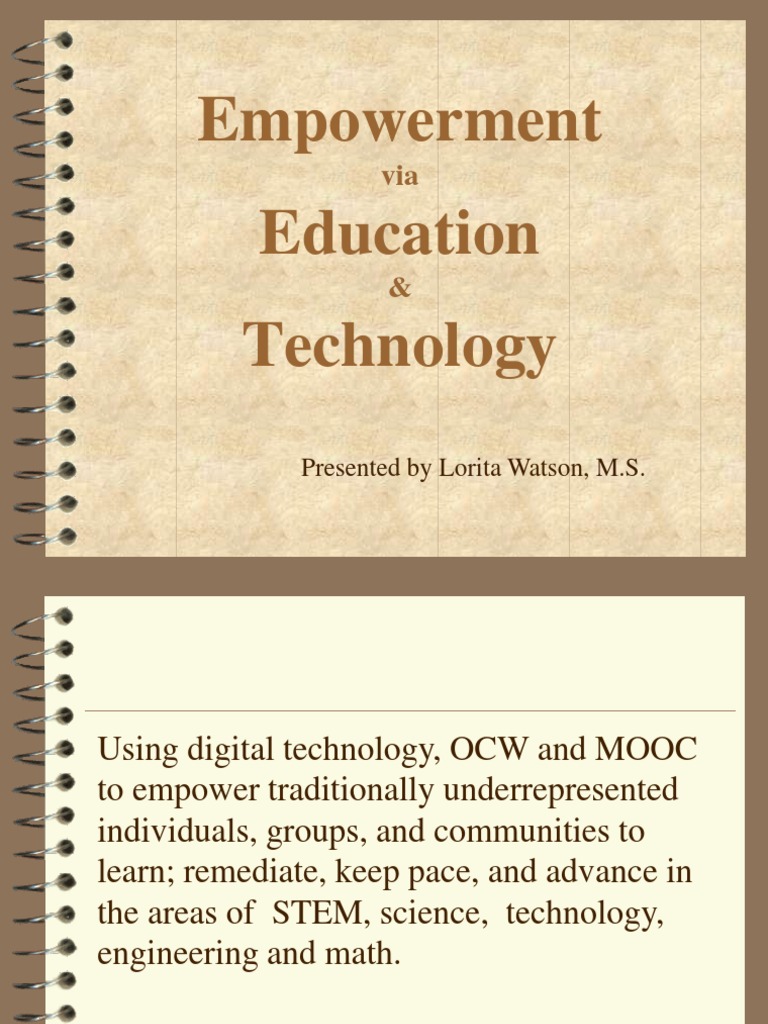 essay questions about empowerment technology