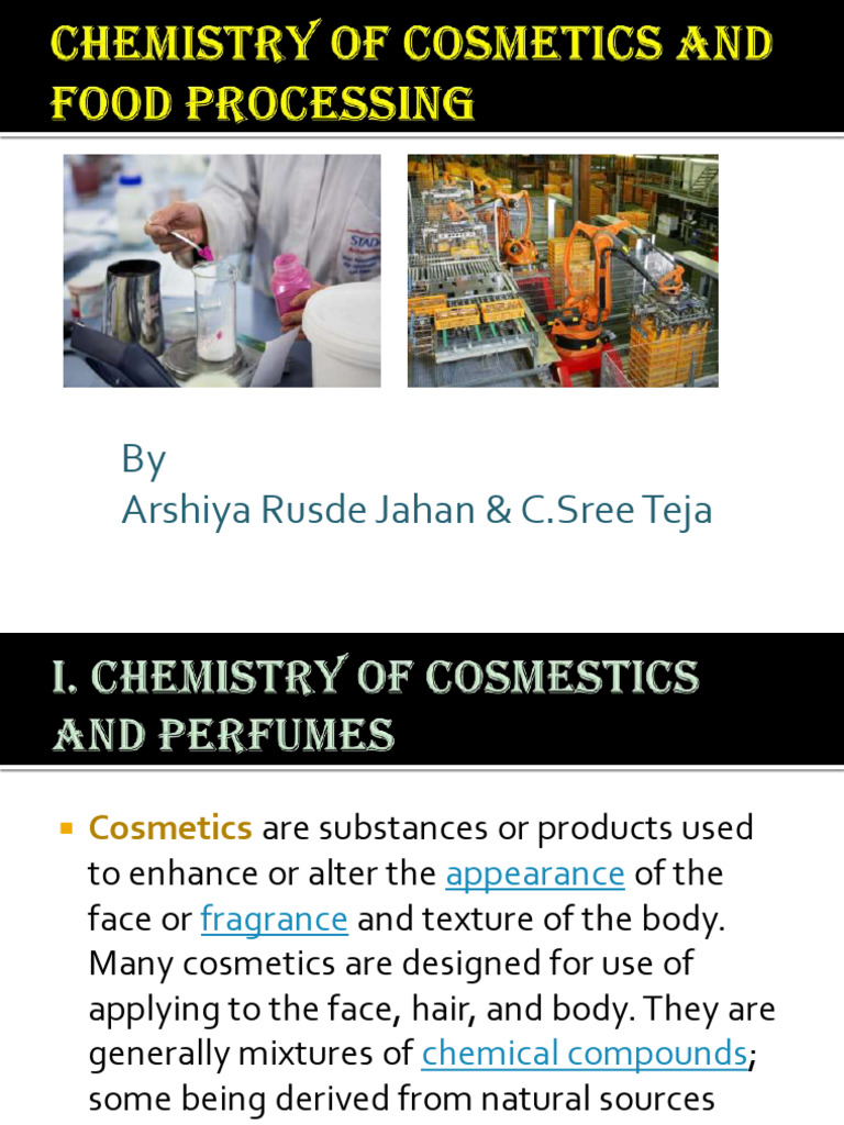 Cosmetics Manufacturing Processes | PDF | Sunscreen | Perfume