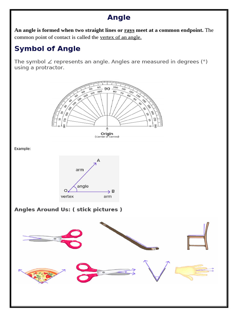 Angle Pdf