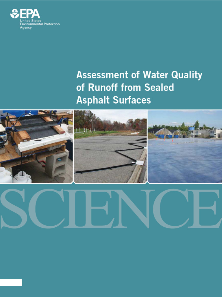 Water Quality Assessment of Asphalt Runoff | PDF | Polycyclic Aromatic ...