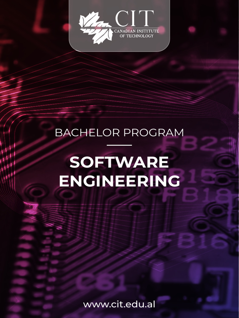 Bachelor in Software Engineering Program | PDF | Software | Thesis