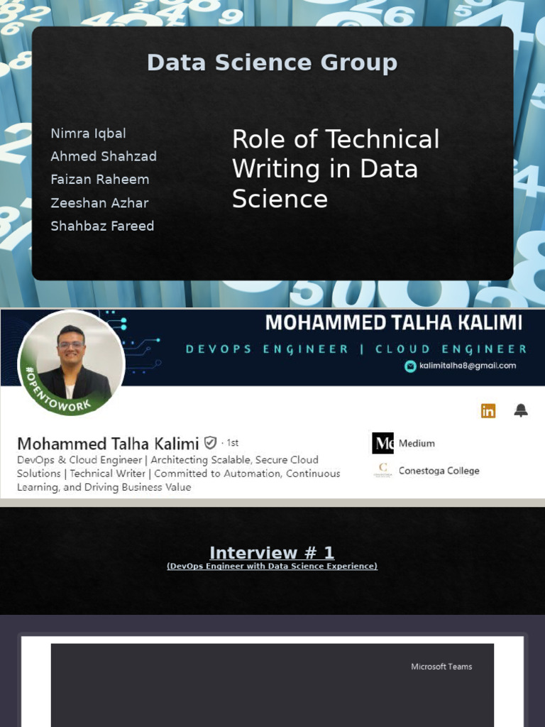 Data Science Group | PDF | Artificial Intelligence | Intelligence (AI ...