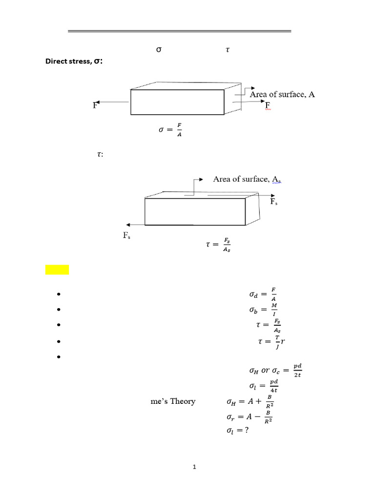 Complex Stress Analysis Techniques | PDF | Stress (Mechanics ...