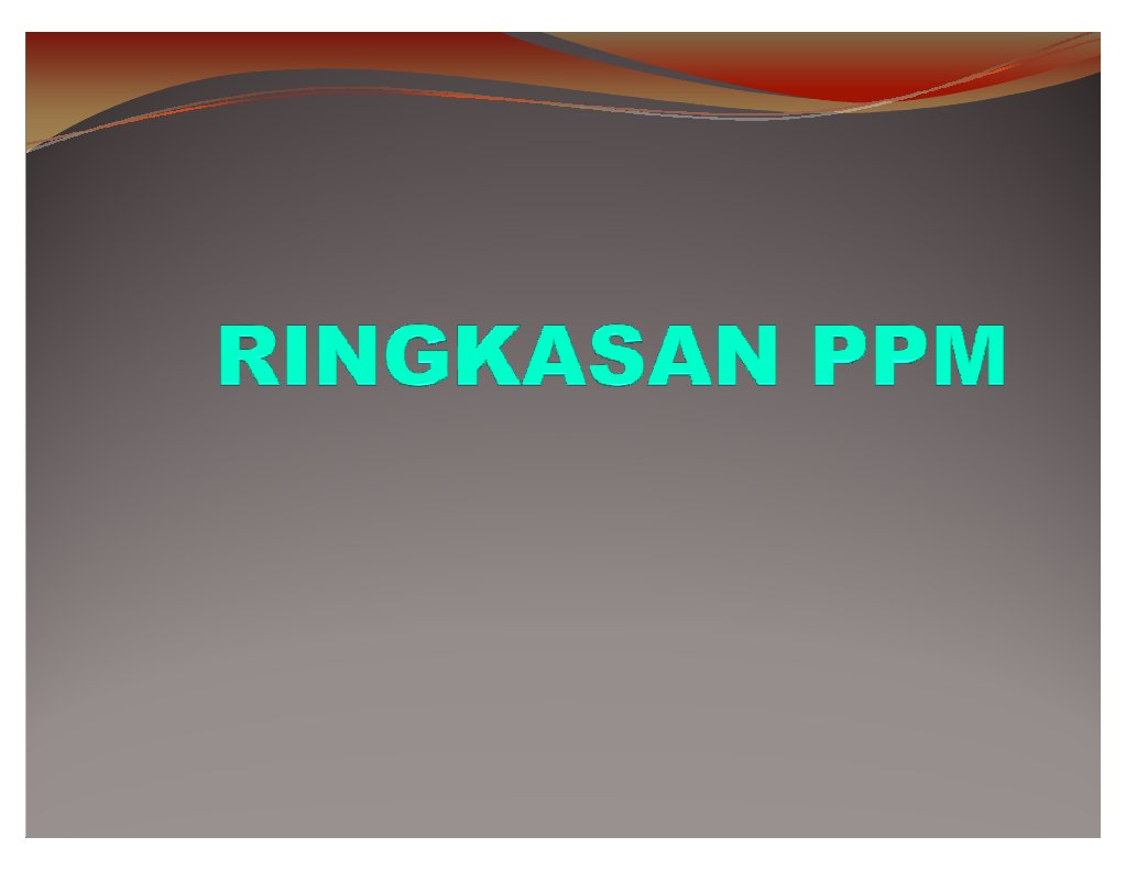 Ringkasan PPM | PDF | Technology & Engineering | Science & Mathematics