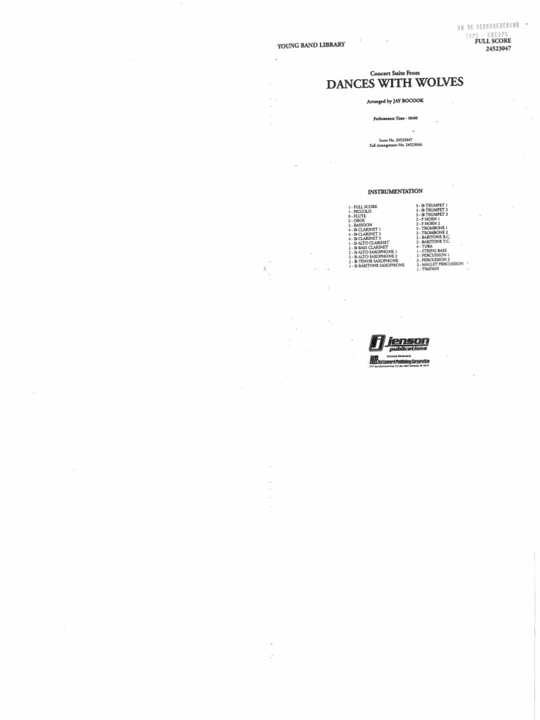 Erps kwerps dances with wolves score pdf