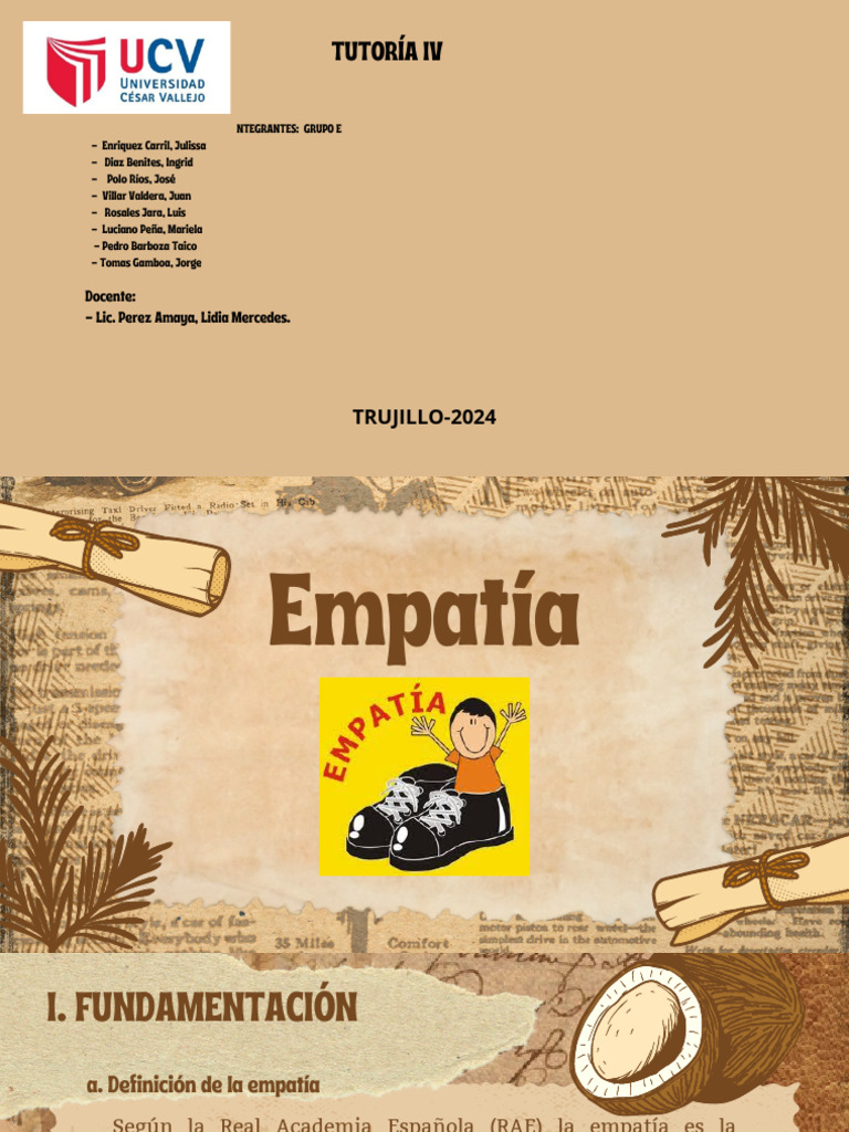 Importancia de la Empatía en Relaciones | PDF | Empatía | Amor