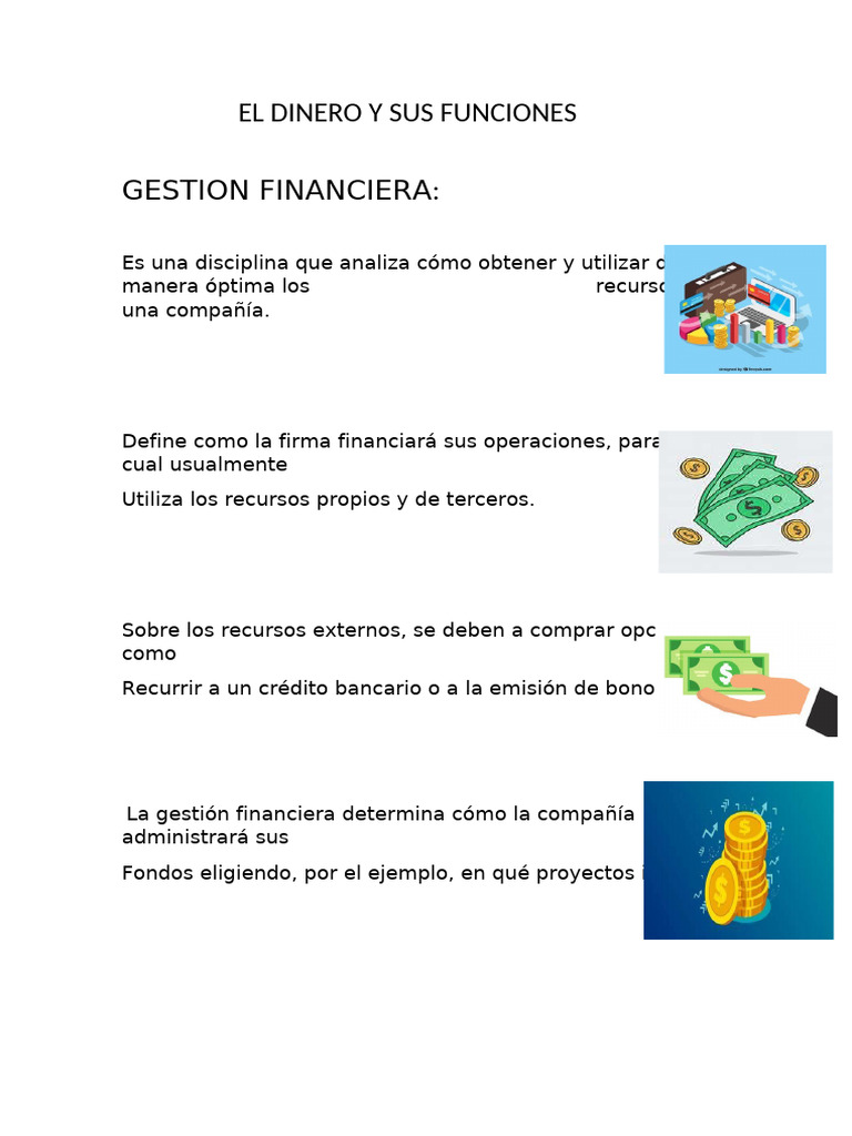 Gestión y Análisis Financiero Eficaz | PDF | Finanzas y dinero