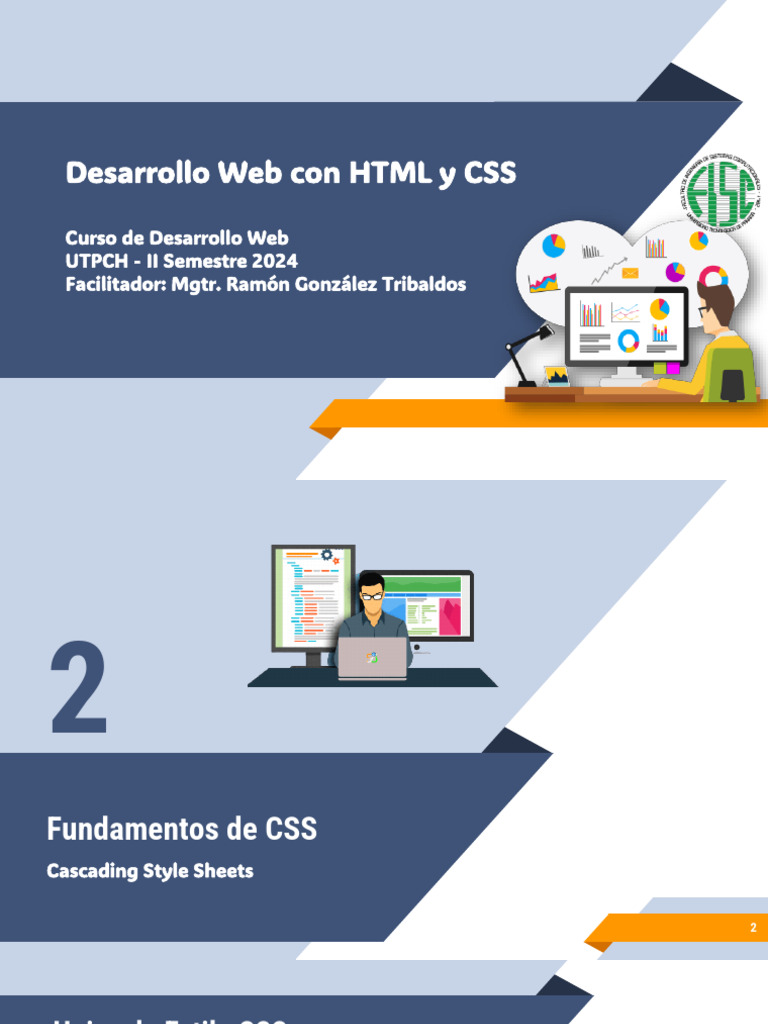 Fundamentos de CSS para Desarrollo Web | PDF | Informática | Desarrollo ...