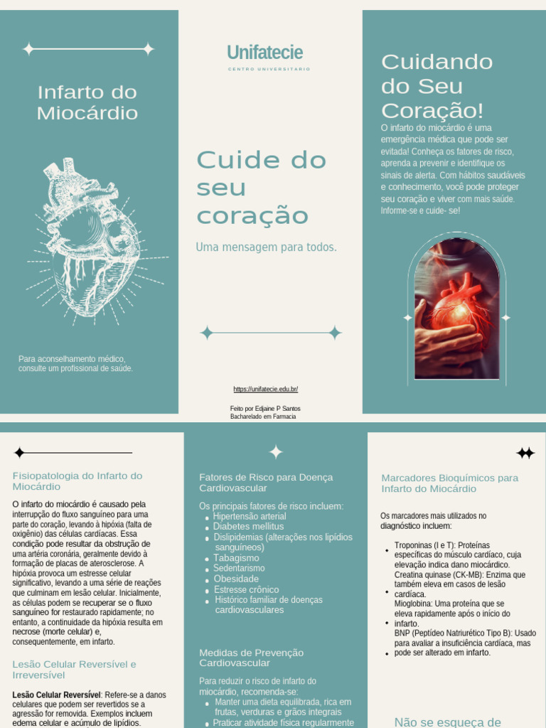 Cuidados e Prevenção do Infarto | PDF | Infarto do Miocárdio | Coração