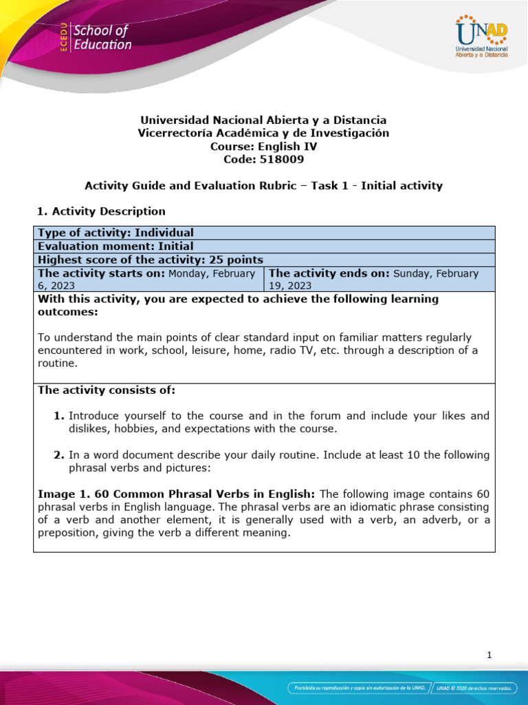 English IV Task 1 Activity Guide | PDF | English Language | Plagiarism