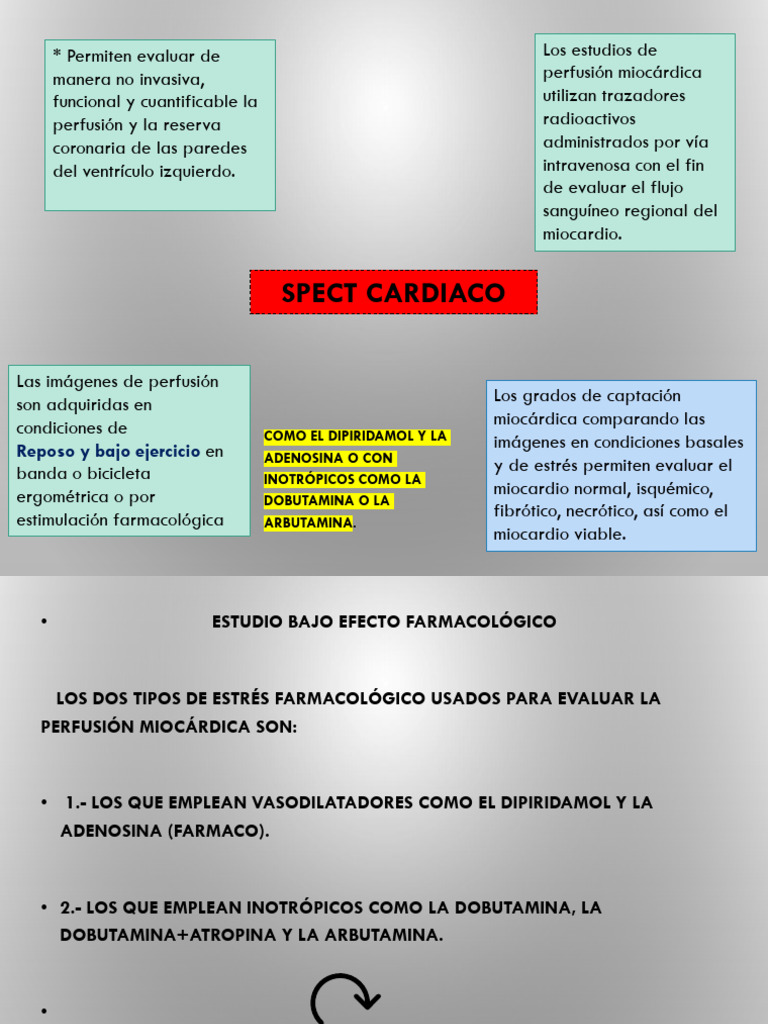 N°14 SPECT Cardiaco | PDF | Terapia intravenosa | Infarto de miocardio