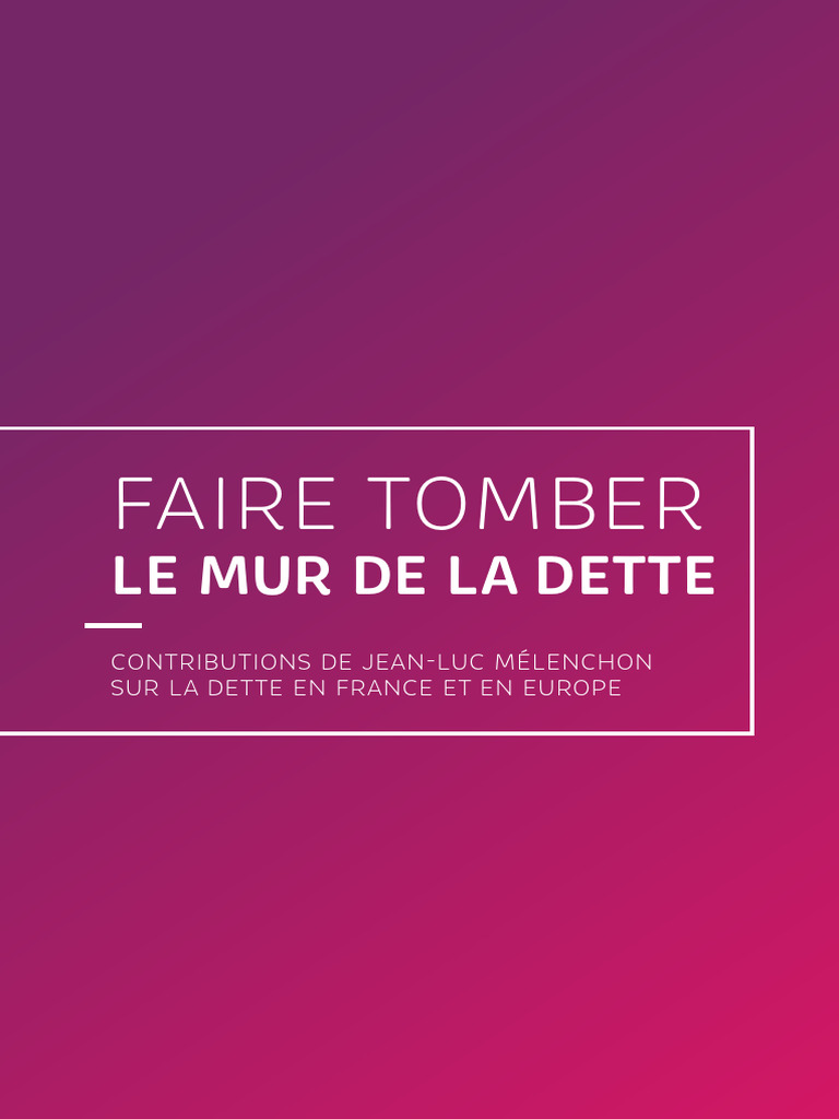 Annulation de la dette en Europe : enjeux | PDF | Dette publique | Dettes