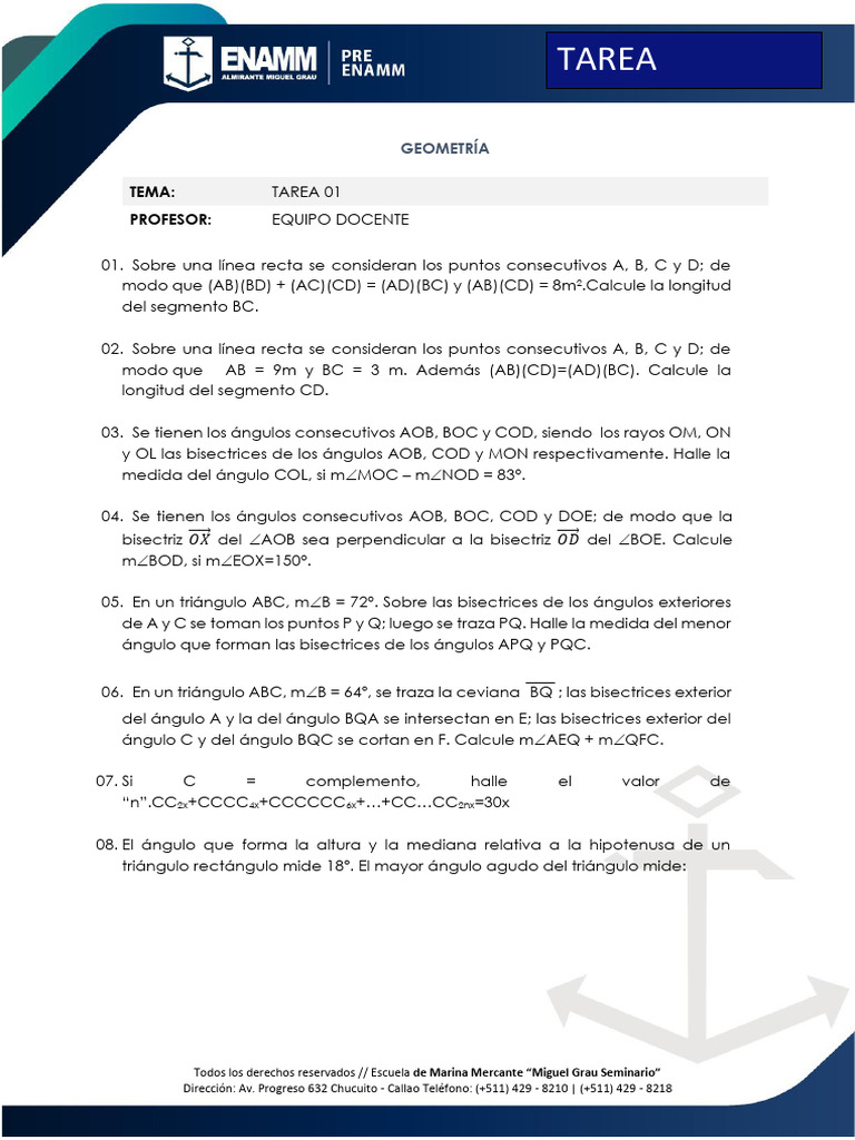 Tarea 01 | PDF