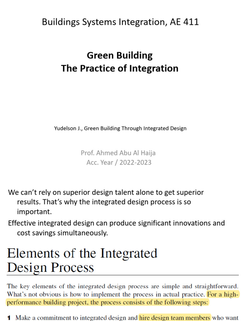 Photo inspiration: Picture Idea: Lecture 5 Green Buildings 1 Pdf Green Building