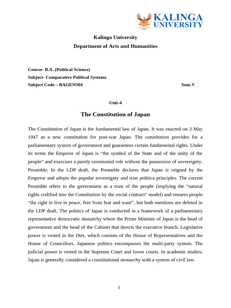 political science PDF Political Law Government