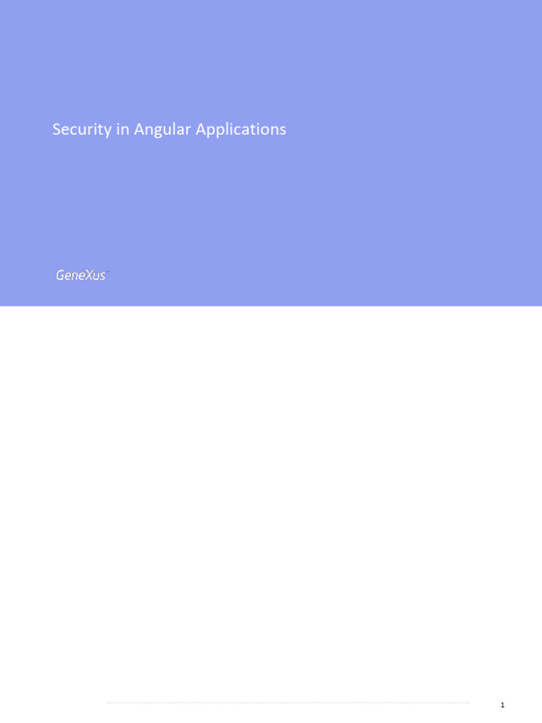 Angular App Security with GAM Integration | PDF | Web Service | Soap