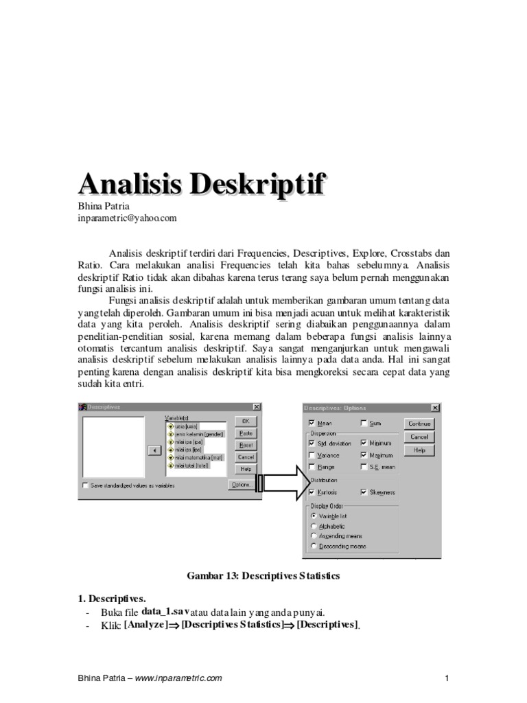 04 Analisis Deskriptif | PDF