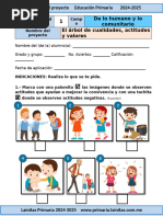 Dibujo Sobre La Igualdad de Genero para Colorear | PDF