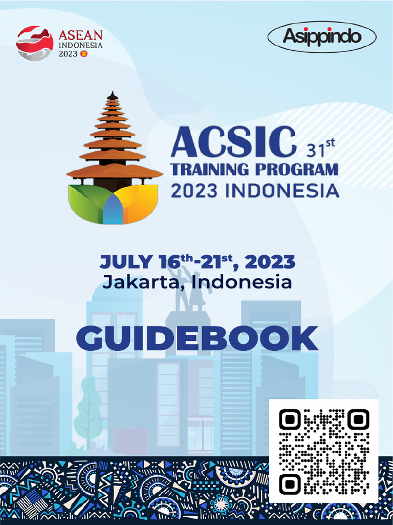 ACSIC Training Program Overview | PDF | Jakarta | Indonesian Rupiah